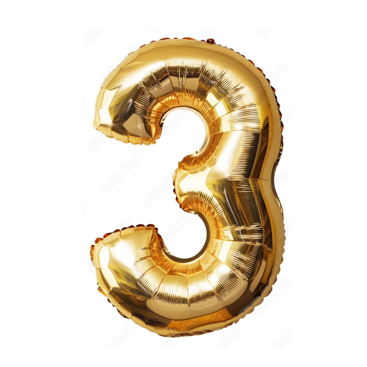 Giant Number Balloons