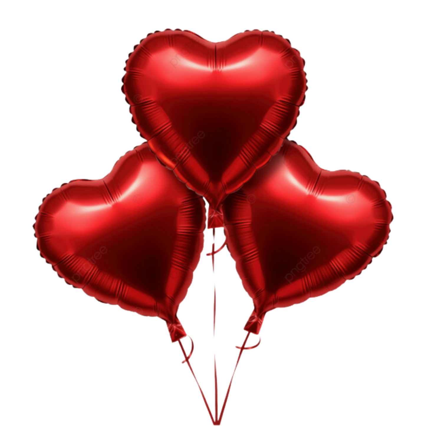 3 Balloons 18” Helium