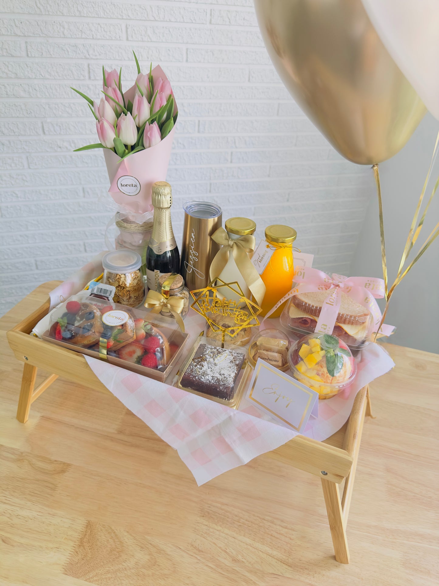 Savanna Luxury Breakfast Tray