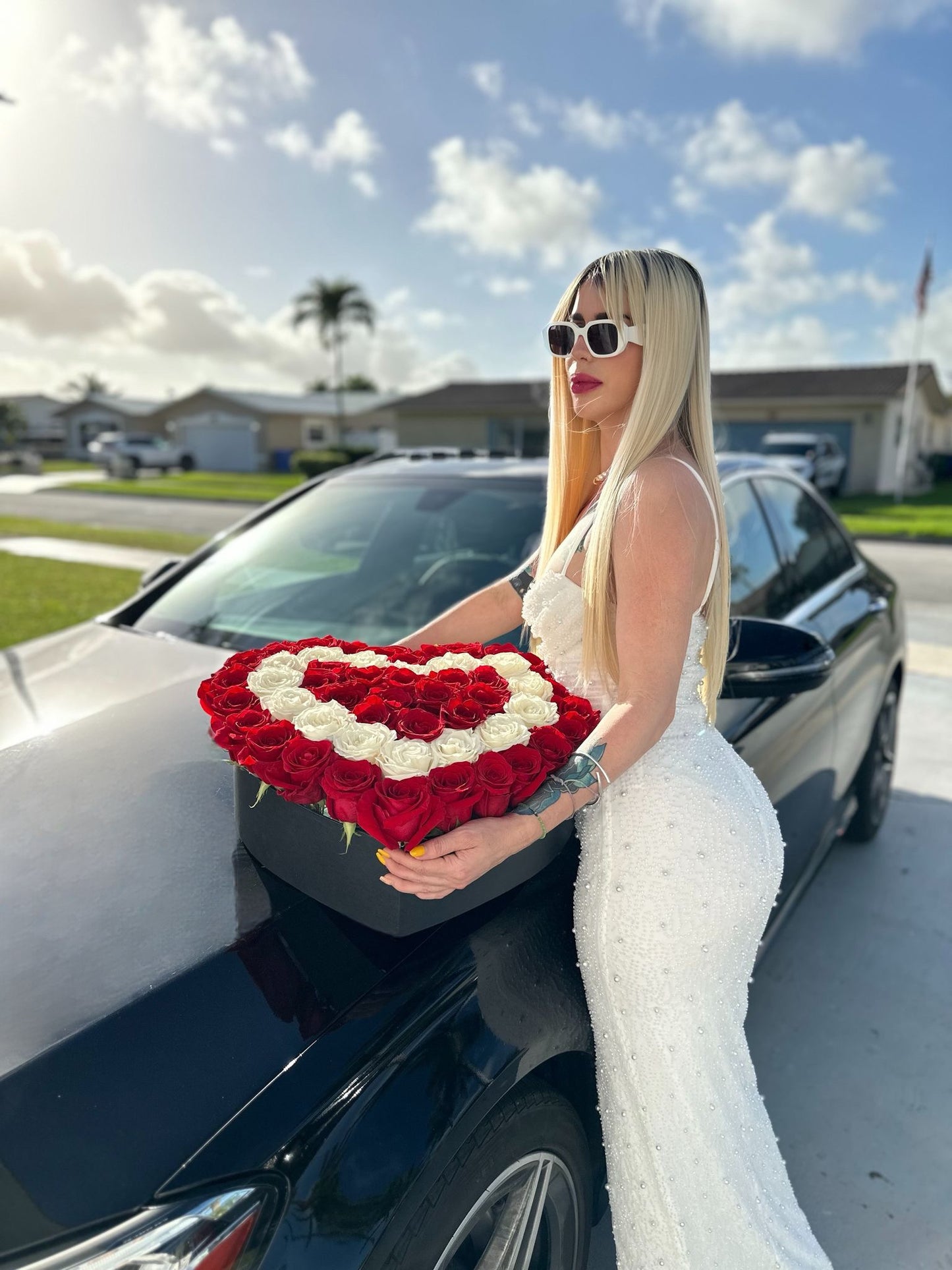 Heart of Floral Passion