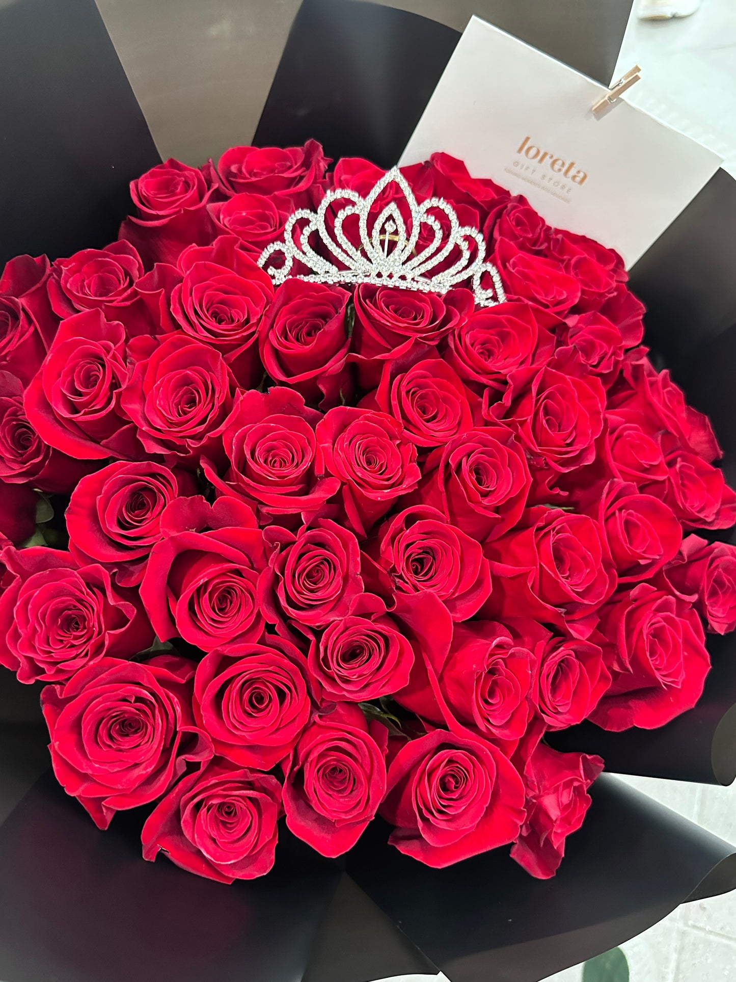 Scarlet Passion Red Rose Bouquet