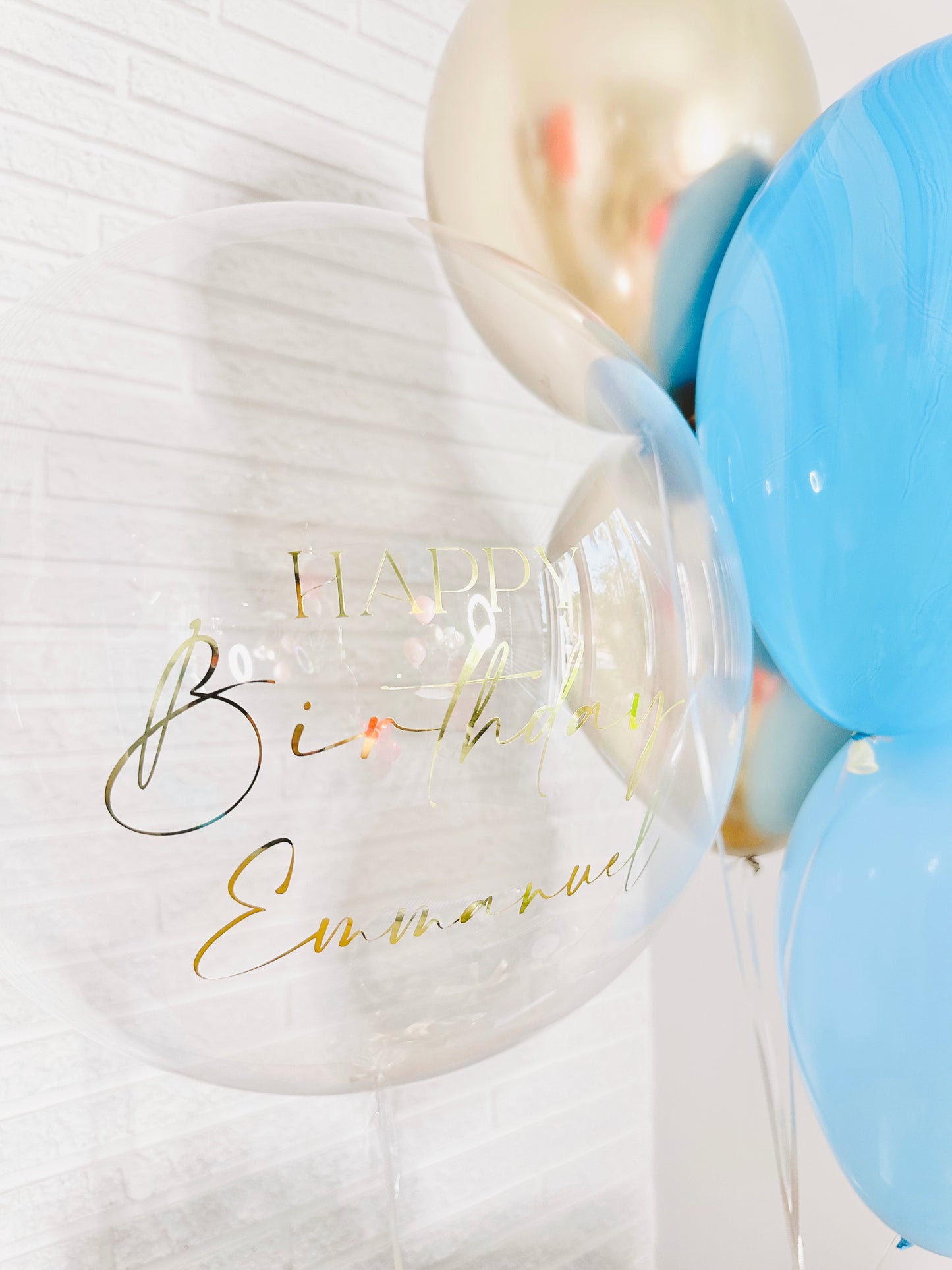 Personalized bubble helium Coral Springs