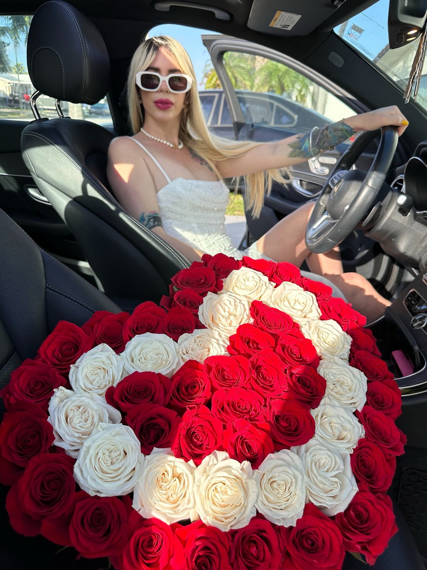Heart of Floral Passion