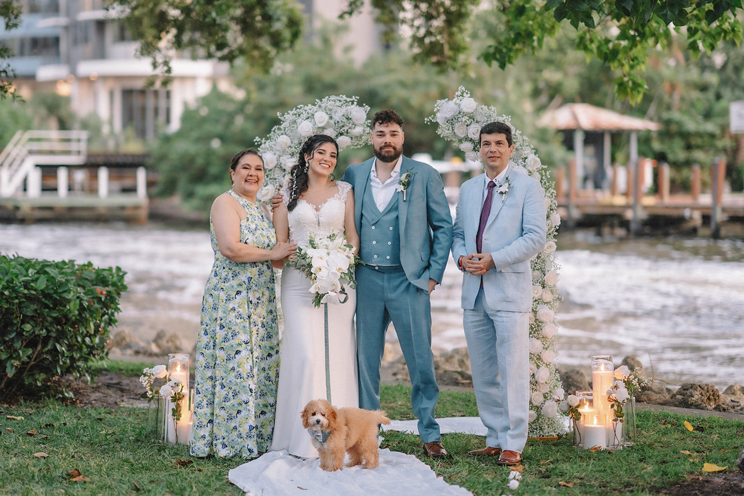 Orchid wedding bouquets