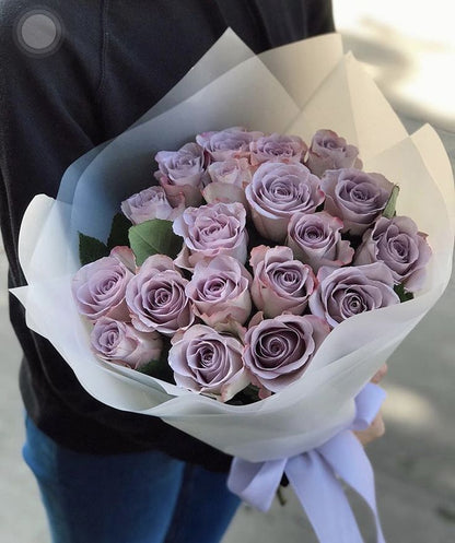 Purple Rose Bouquet