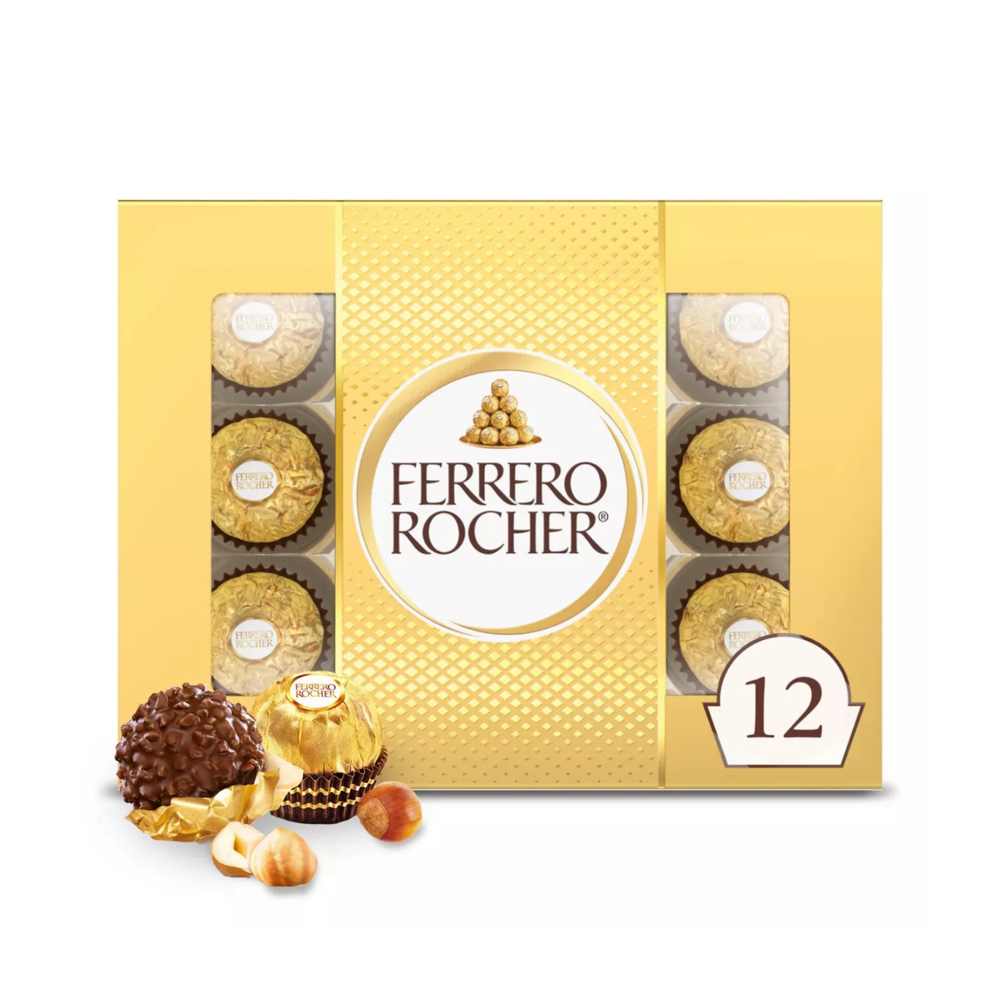 Ferrero Rocher Gift Box - 12 Pieces