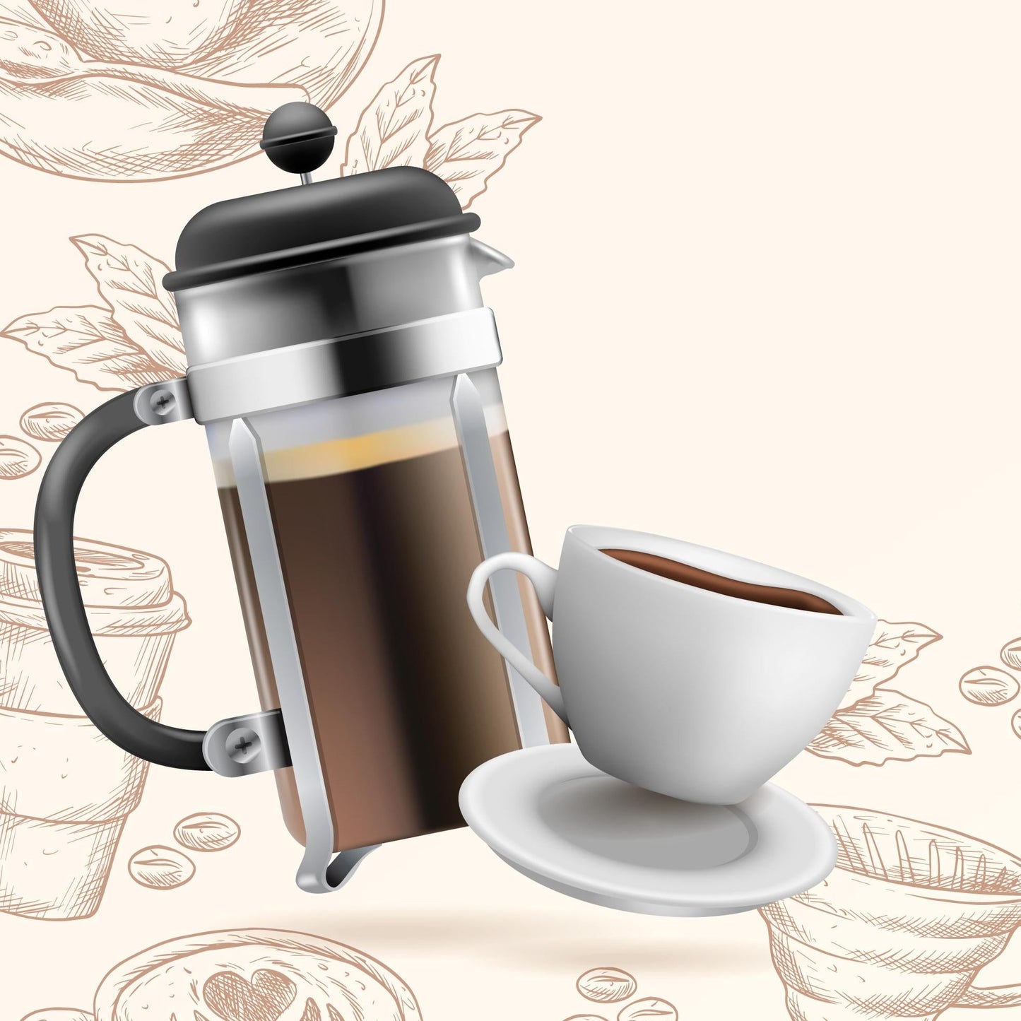 French Press Coffee Maker