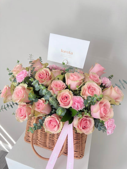 Cosmic Bloom Basket