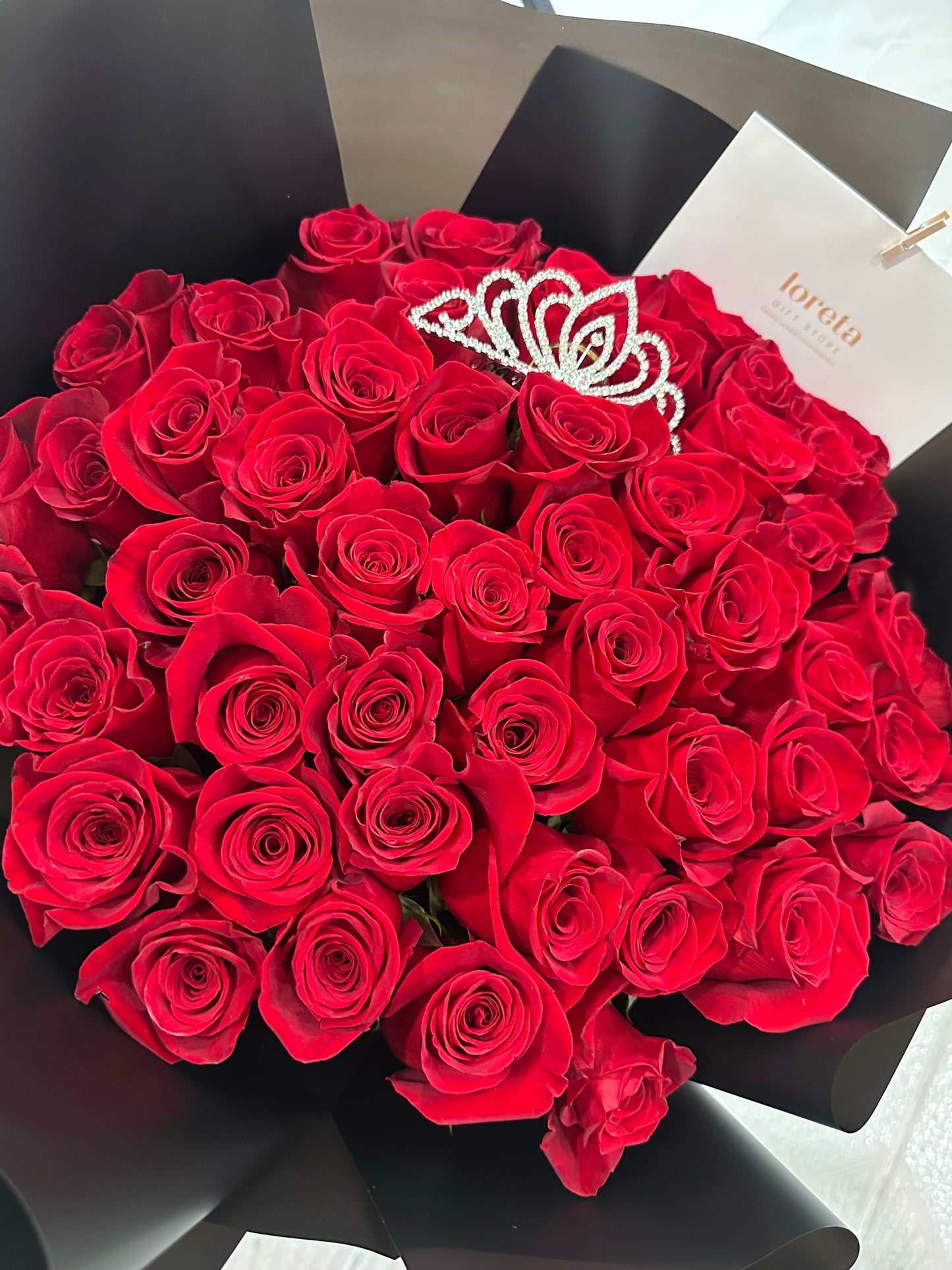 Scarlet Passion - Valentine's Red Roses Bouquet