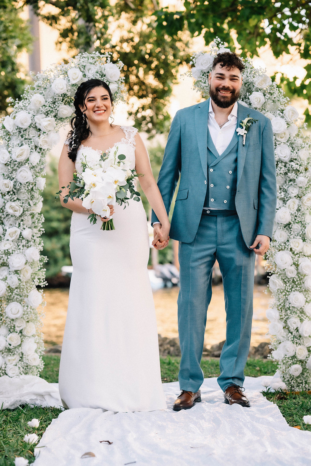 Orchid wedding bouquets