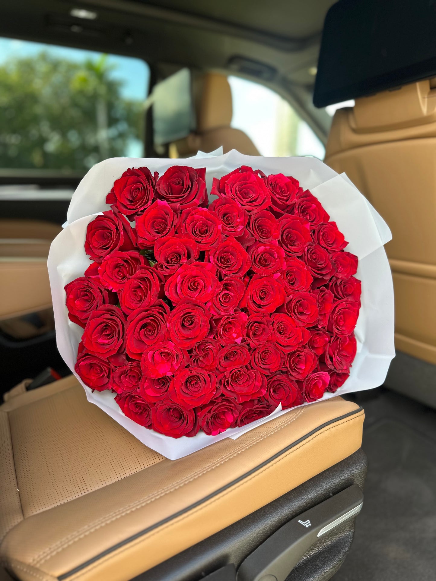 Scarlet Passion - Valentine's Red Roses Bouquet