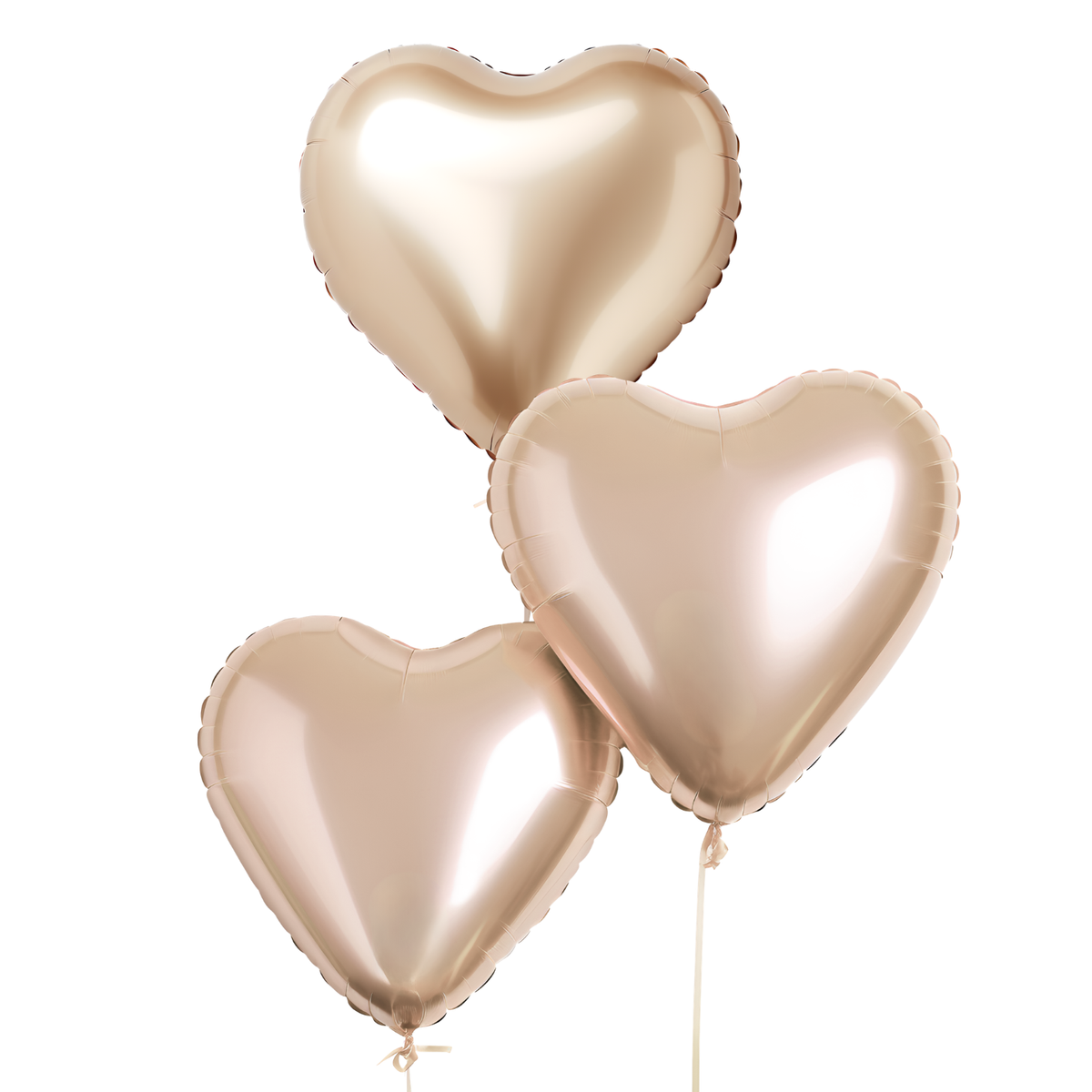 3 Balloons 18” Helium