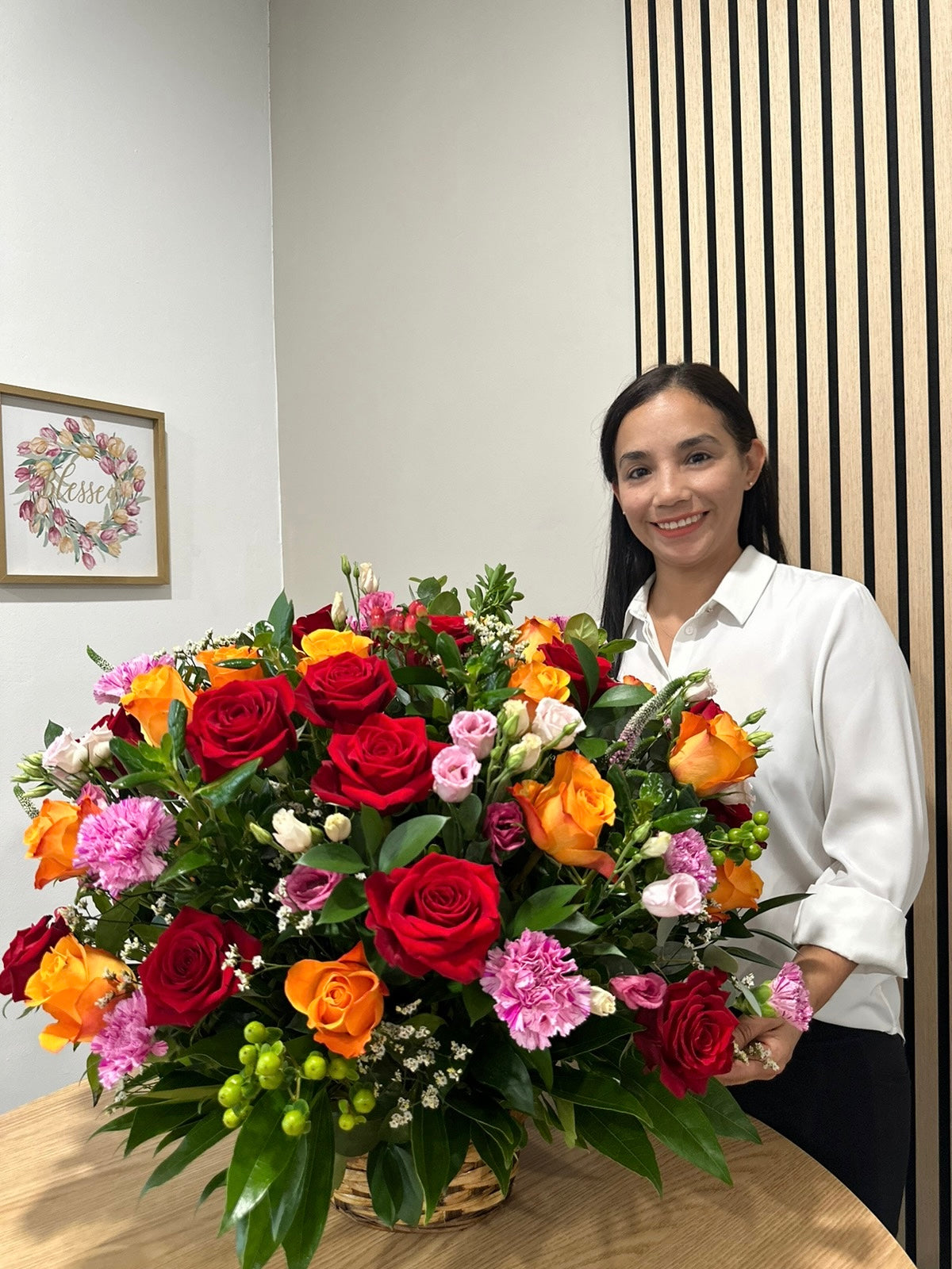 Blossom Elegance Basket