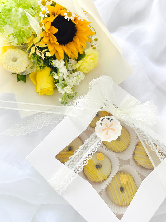 Golden Bloom Donuts