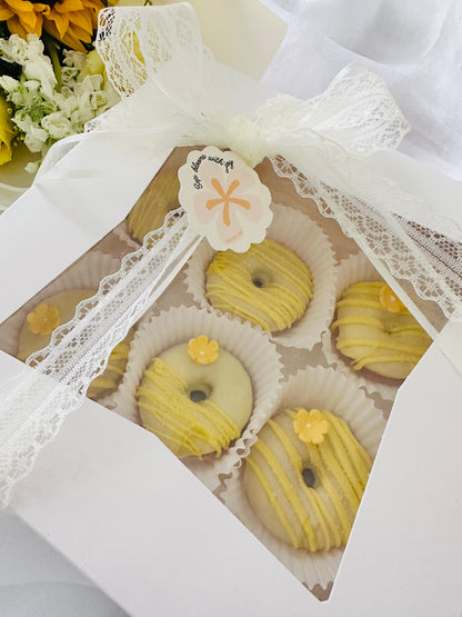 Golden Bloom Donuts