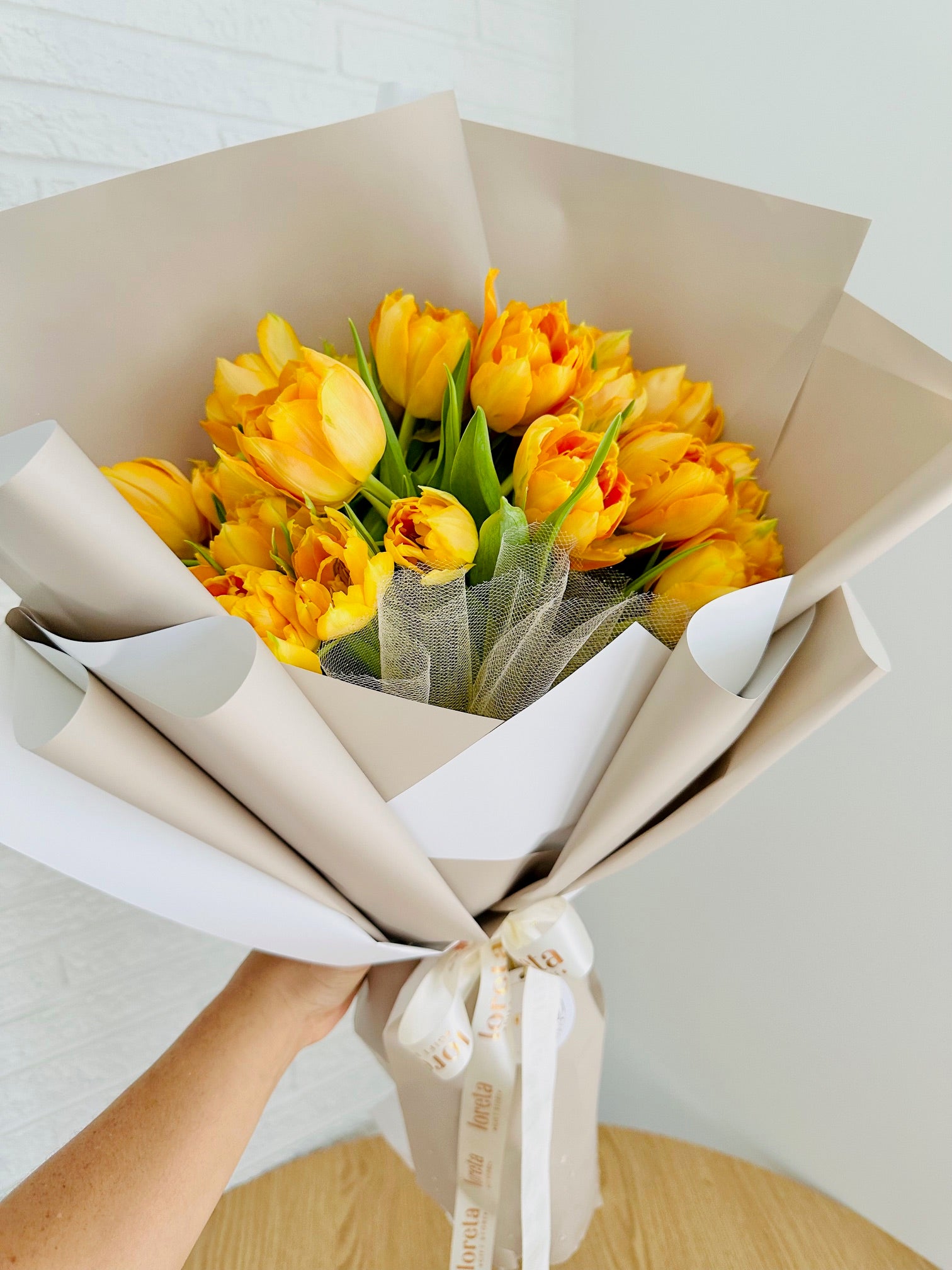 Fresh tulips bouquet for birthdays available in Parkland