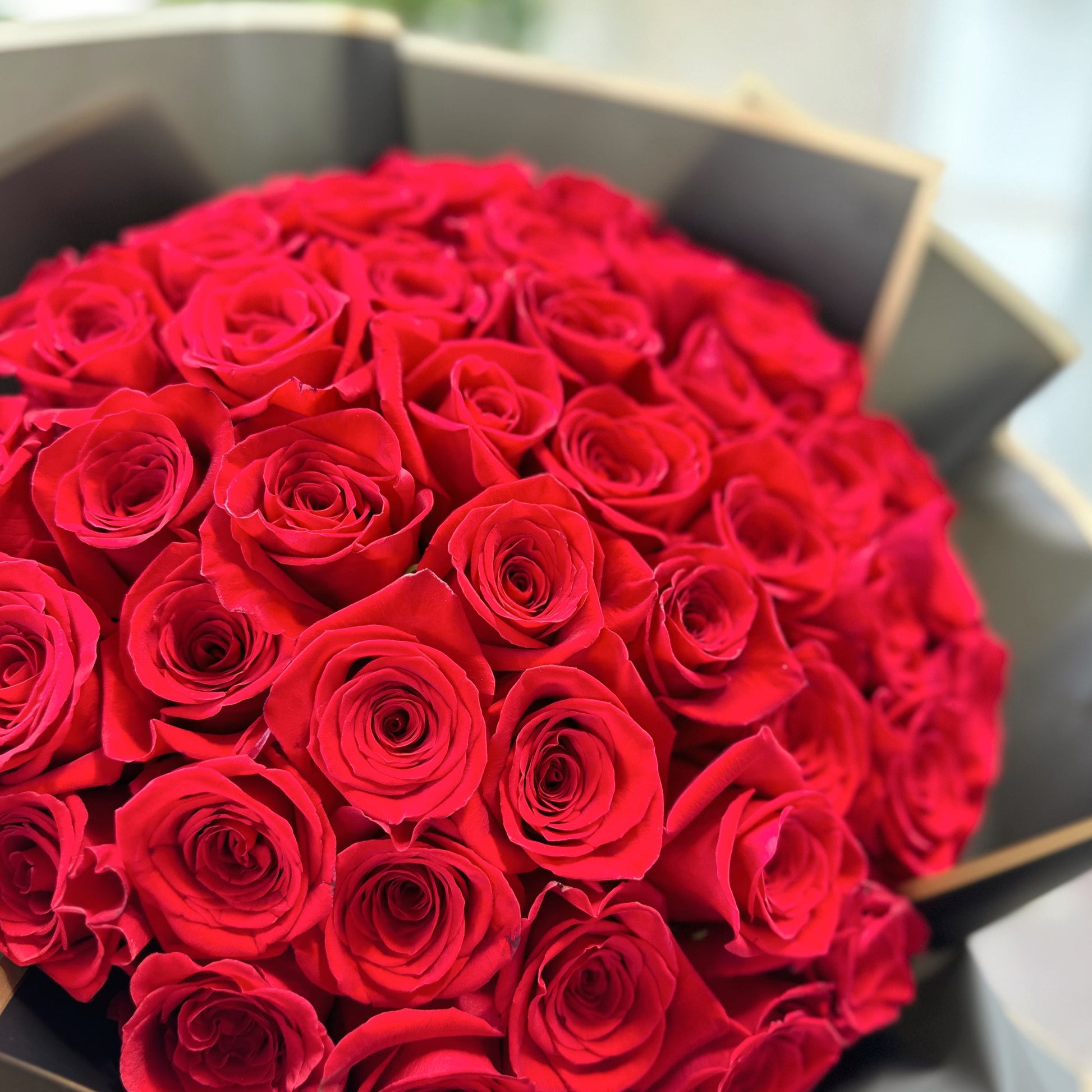 Pure Love Bouquet of red roses with same-day delivery in Margate